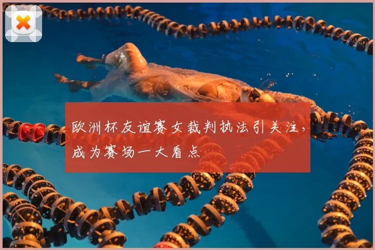 欧洲杯友谊赛女裁判执法引关注，成为赛场一大看点